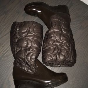 COACH weather boots (rain/snow)
